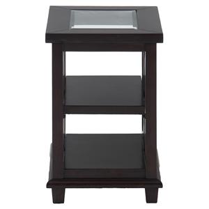 Chairside Table w/ Glass Top
